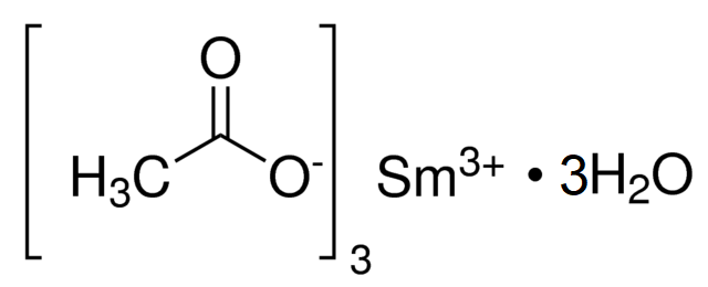 Samarium Acetate Chemical Structure